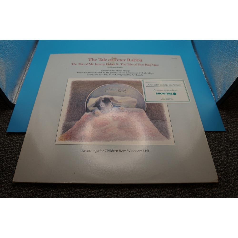 The Tale of Peter Rabbit Meryl Streep Windham Hill Vinyl LP Beatrix Potter